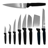 Jogo De Facas Faqueiro 9 Peças Plenus Aço Inox - 1