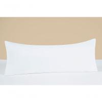 Capa De Travesseiro Para Corpo Xuxão Suavitec Micropercal 200 Fios - Branco - 3