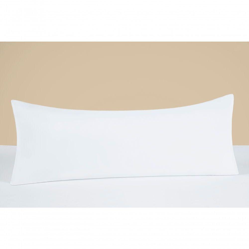 Capa De Travesseiro Para Corpo Xuxão Suavitec Percal 180 Fios - Branco - 2