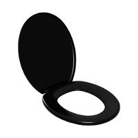 Assento Sanitário Plástico Astra Tpj-as Anatômico Preto - 6