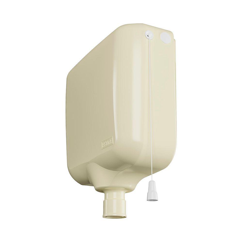 Caixa De Descarga Elevada Astra C17/s Controlada 6 / 9 Litros Bege - 4