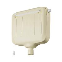 Caixa De Descarga Elevada Astra C17/s Controlada 6 / 9 Litros Bege - 3