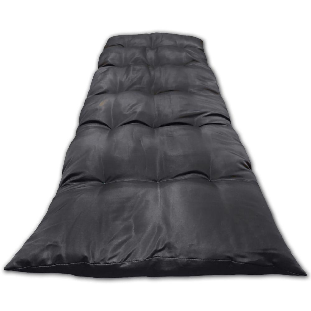 Almofada Futon Esteira Grande 60x1,70cm Flat Cinza Escuro - 4