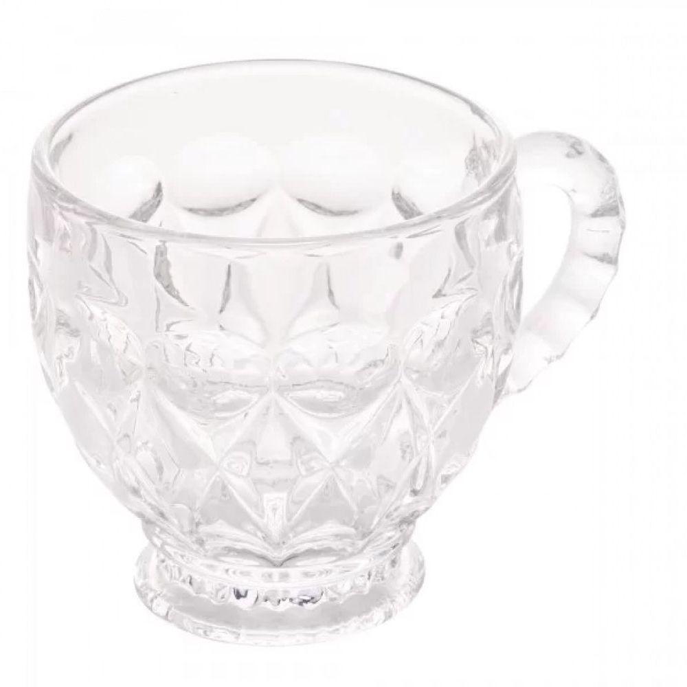 Xícara De Café Capuccino Cristal Lile 200ml - Lyor - 4