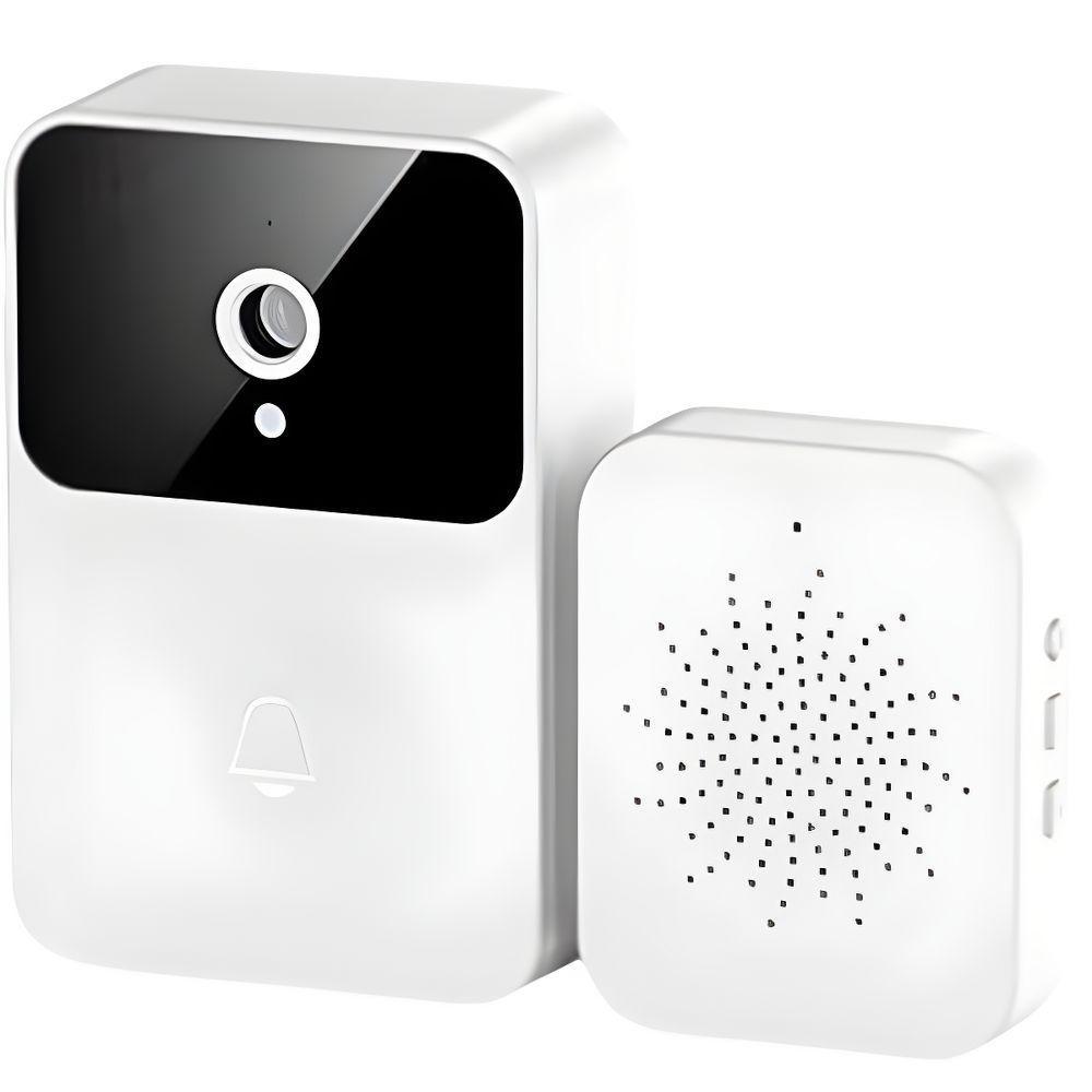 Interfone Inteligente Com Câmera Wifi E áudio Sem Fio Segurança E Conveniência Em Um Só Produto - 1
