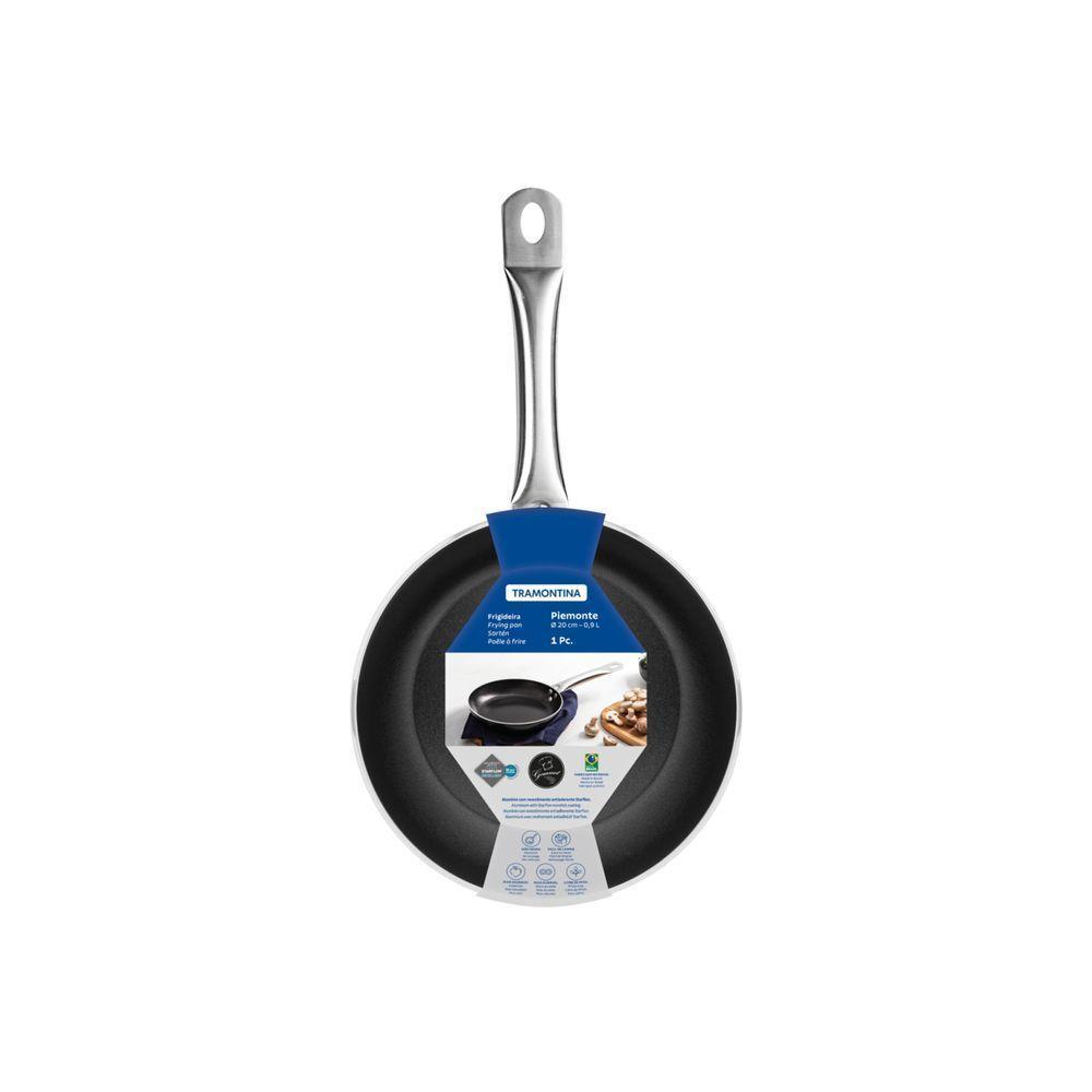 Frigideira Tramontina Piemonte Em Alumínio Antiaderente Starflon Excellent Preto 2 - 3
