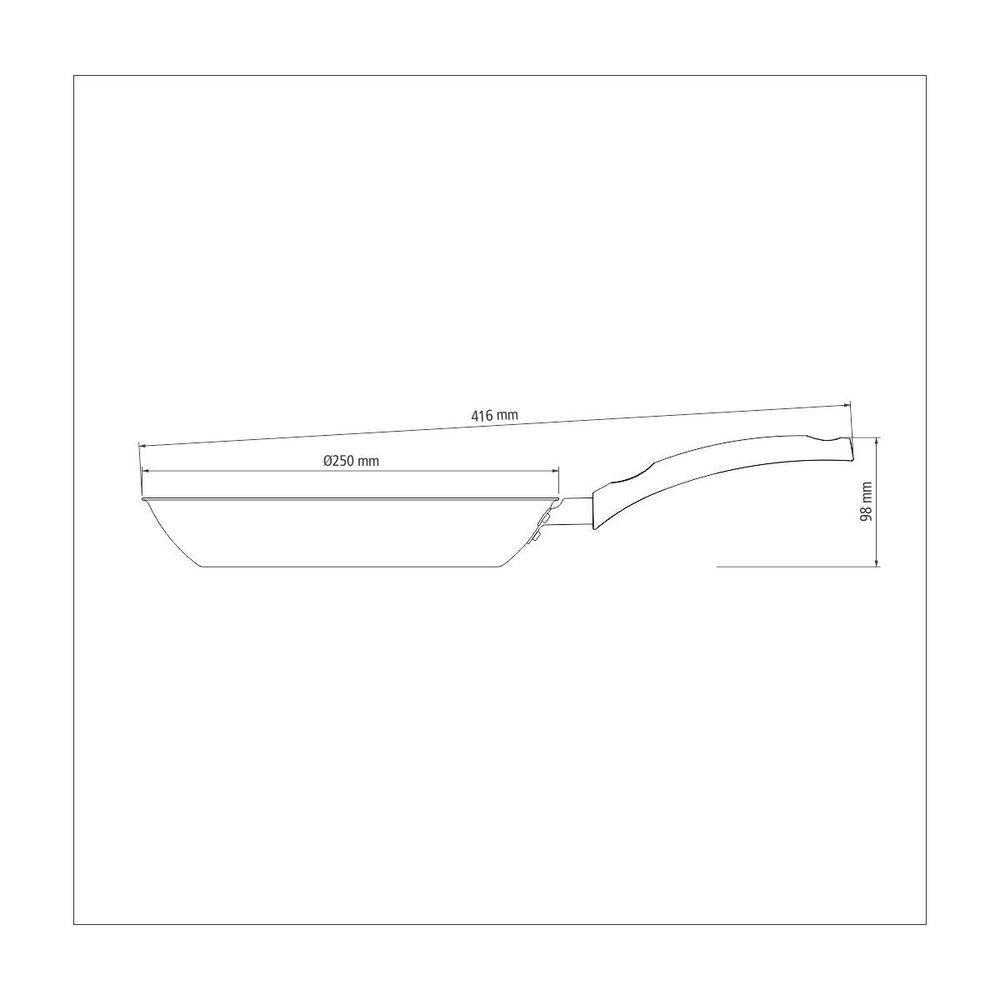 Frigideira Tramontina Turim Em Aluminio Antiaderente Starflon Max Vermelha 24 Cm 1 - 3