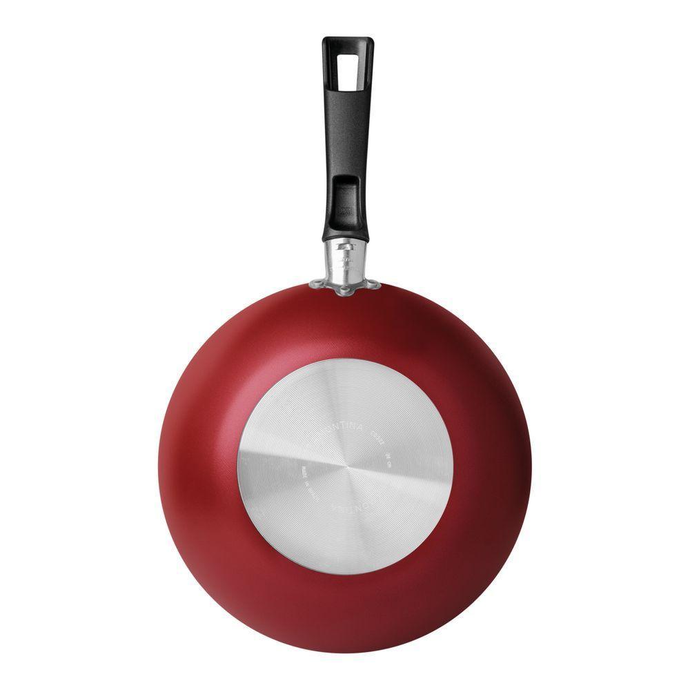 Frigideira Funda Tramontina Loreto Em Alumínio Antiaderente Starflon Max Vermelho - 9