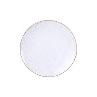 Prato Sobremesa Tramontina Rústico Marrom Em Porcelana Decorada 21 Cm - 6