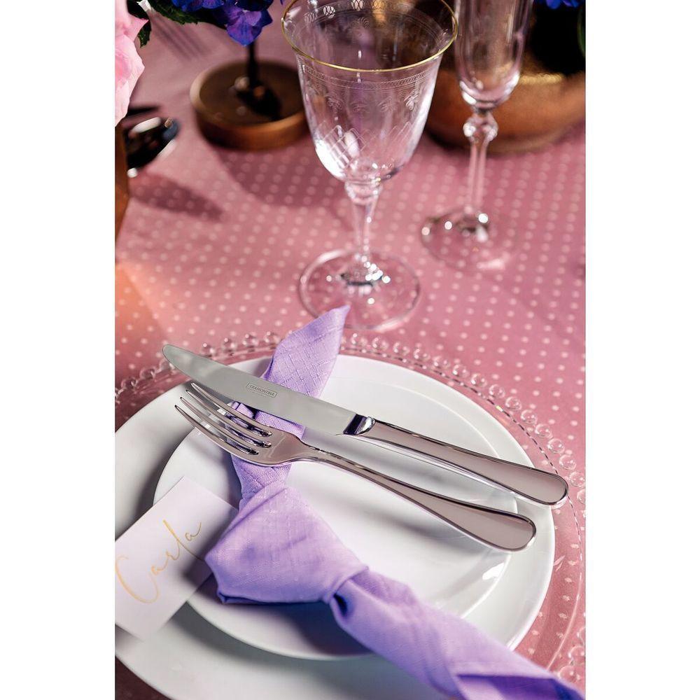 Prato Sobremesa Tramontina Leonora Em Porcelana Branca 19 Cm - 4