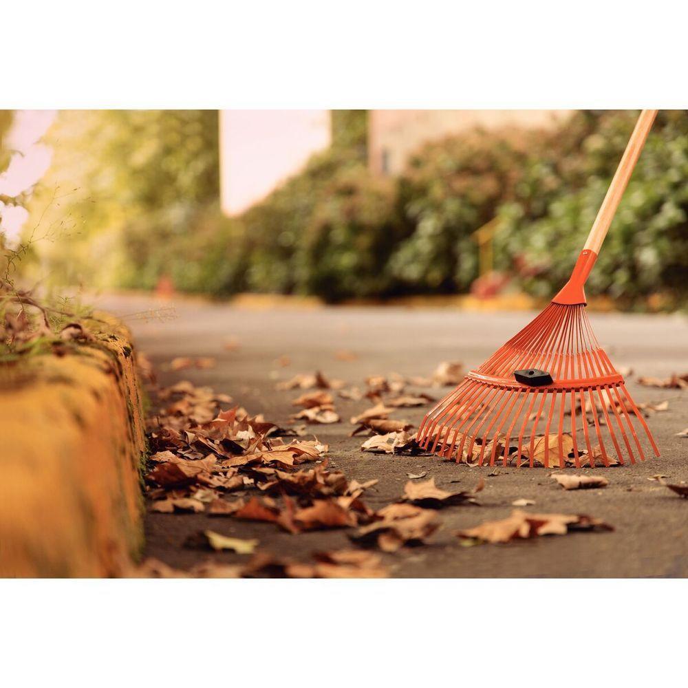 Vassoura Regulavel Com 22 Dentes Tramontina Em Aço Com Cabo De Madeira 120 Cm - 7