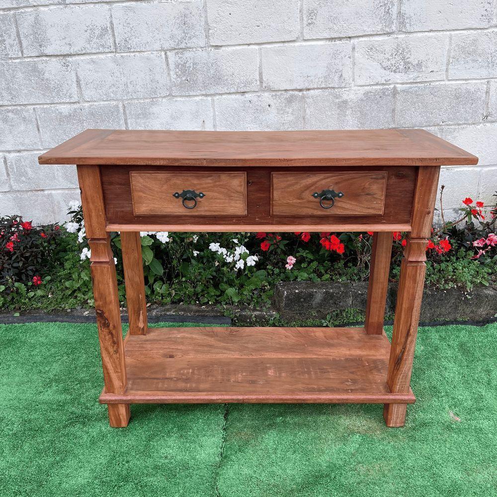 Aparador Em Madeira De Demolição Maciça Sudeste Rústico - 2