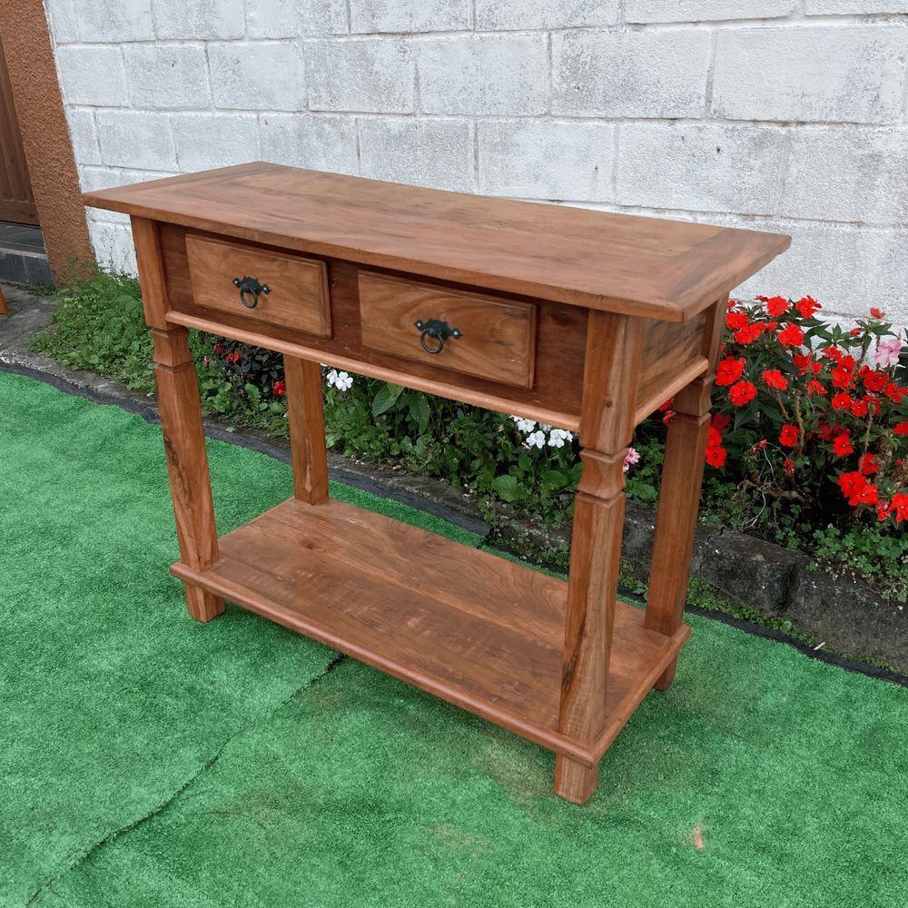 Aparador Em Madeira De Demolição Maciça Sudeste Rústico - 3