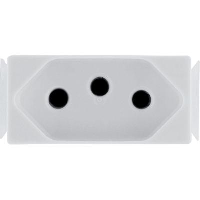 Kit 2 Modulo Tomada 2p+t Tramontina Aria 20 A 250 V Branco