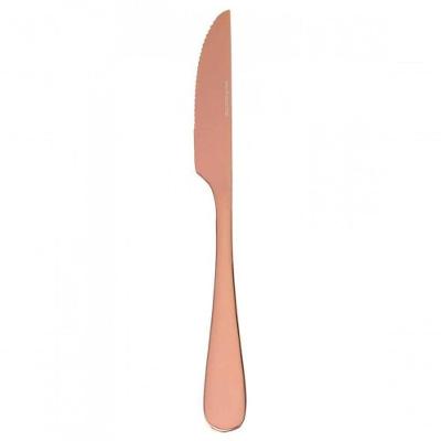 Jogo 6 Faca Sobremesa Bronze Sophia - Mimo Style