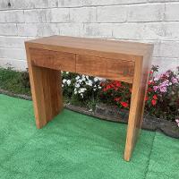 Aparador U Em Madeira De Demolição 2 Gavetas 1,00 X 0,45 X 0,90 Sudeste Rústico - 2