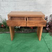 Aparador U Em Madeira De Demolição 2 Gavetas 1,00 X 0,45 X 0,90 Sudeste Rústico