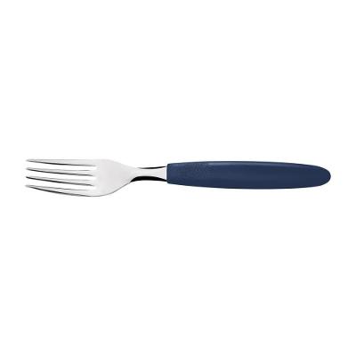 Kit 3 Garfo De Mesa Tramontina Ipanema Inox Azul