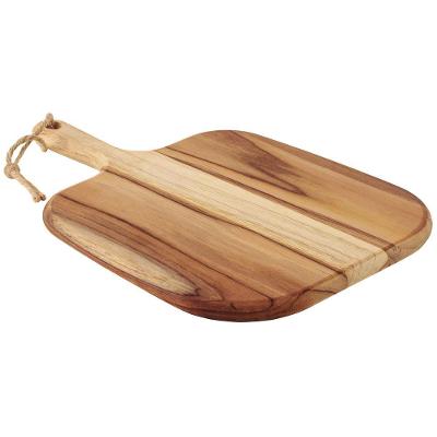 Tábua Para Queijos Tramontina Provence Em Madeira Teca Fsc Com Cabo 40x27 Cm