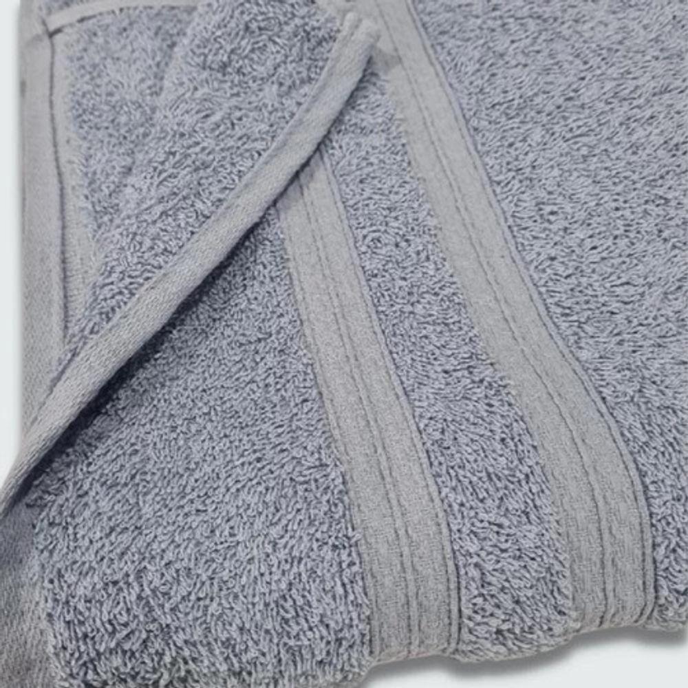 Jogo Toalha 4 Pçs Gigante Felpuda Lisboa 100% Algodão Azul - 2