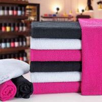 Kit 10 Toalha De Manicure E Pedicure 28x45cm Sal?o Beleza P-unha Rosa