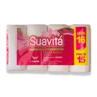 Papel Higienico Suavitá Folha Dupla Leve Linha Premium Super Macio 16 Rolos - 6