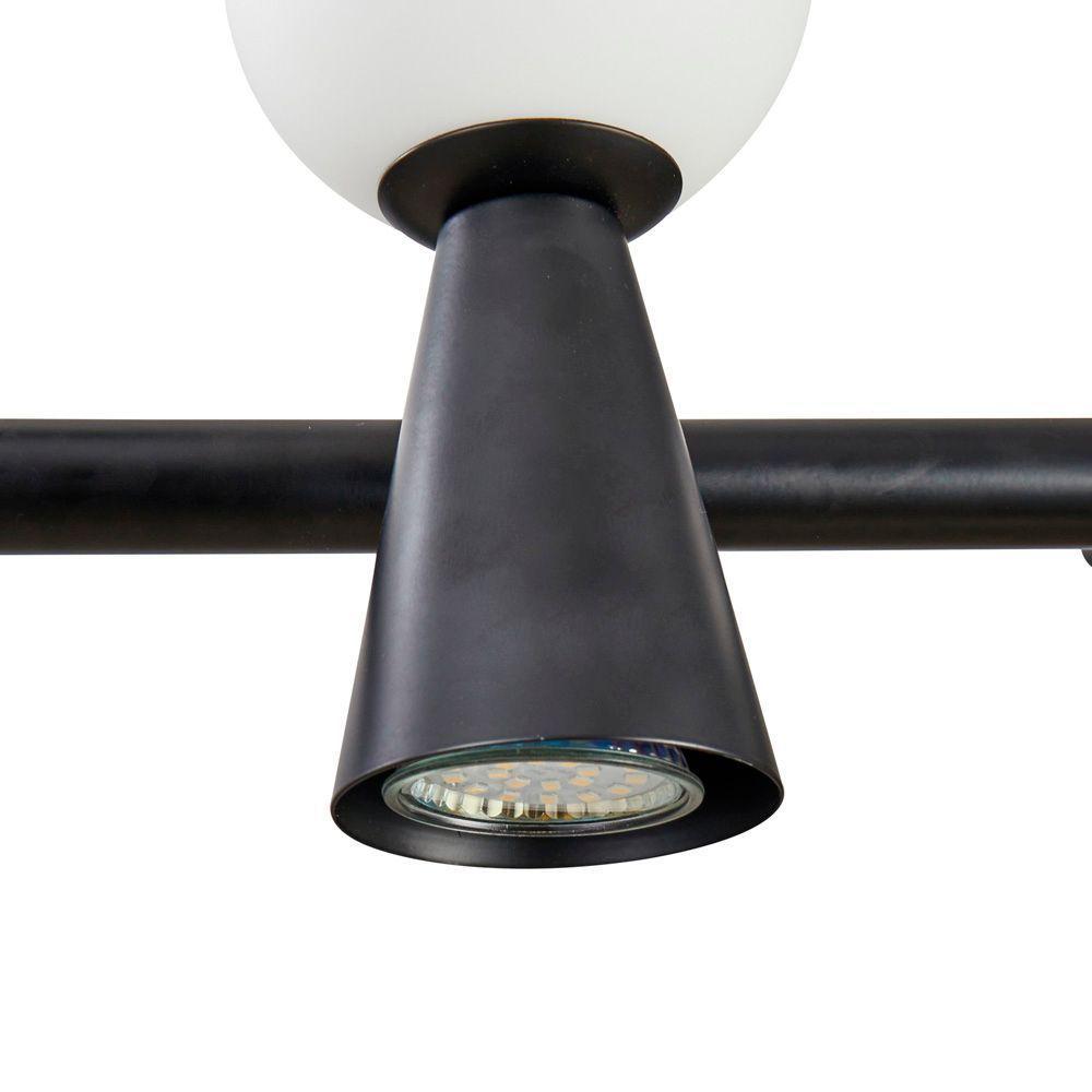 Lustre Pendente Nordecor Teas 2468 Preto G9-gu10 Bivolt - 5