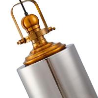 Lustre Pendente Nordecor Tion Vas 2582 Fumê E27 Bivolt