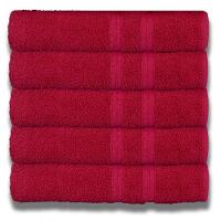 Kit Hotel 5 Toalhas Super Grossa E Felpuda 80x150cm Beka Cereja - 1