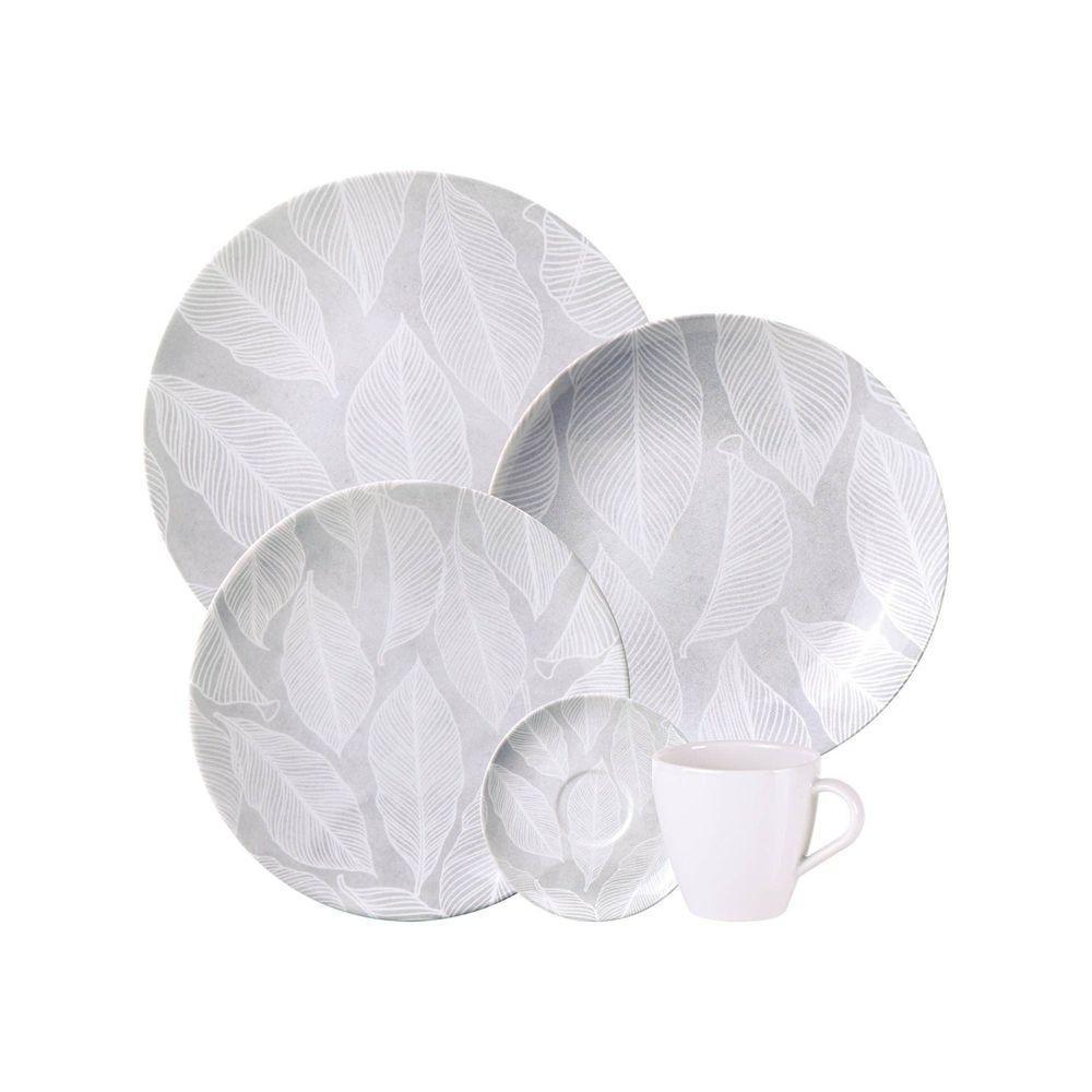 Aparelho De Jantar Tramontina Arbo Em Porcelana Decorada 20 Peças Tramontina - 1