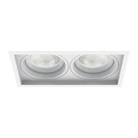 Spot Embutir Recuado Microborda Duplo Par20 Branco- Interlight - 1