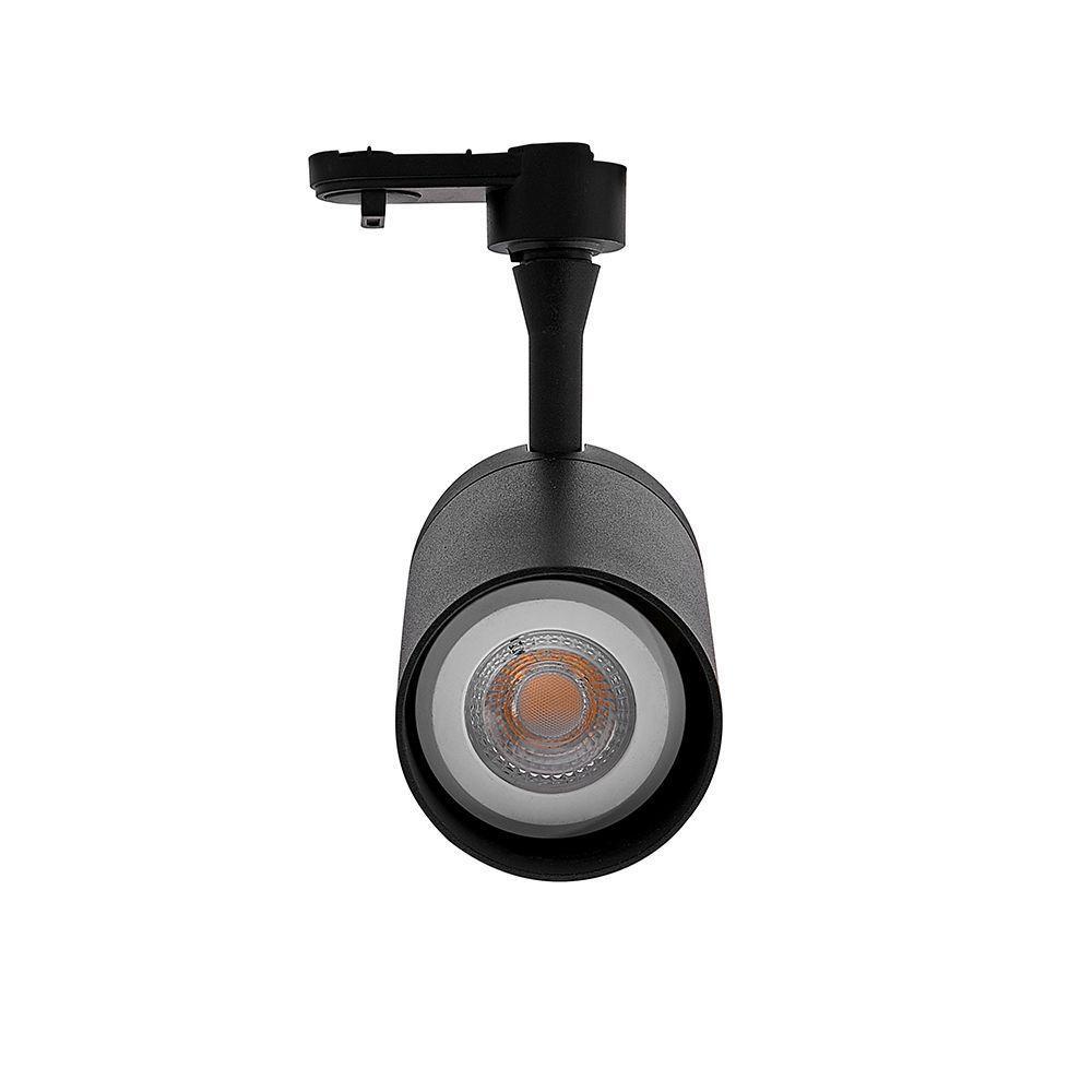 Spot Mara Par20 Preto Para Trilho - Nordecor/mbled - 2