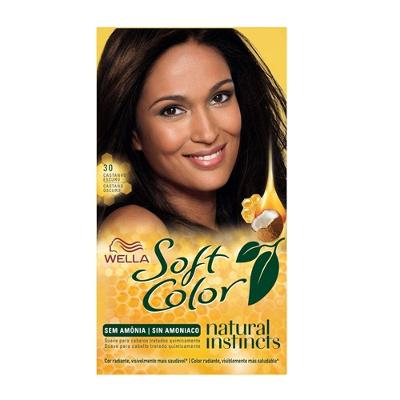 Tintura Soft Color 30 Castanho Escuro Sem Amônia