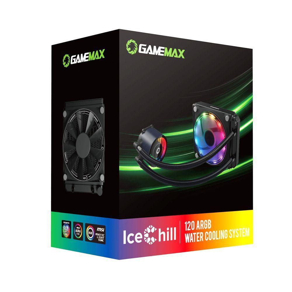 Water Cooler Gamemax Argb Rmt1687h Ice Chil 120 - 8