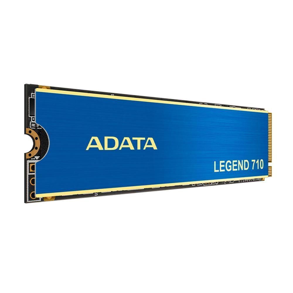 Ssd 256gb Adata Legend 710, M.2 2280 Pcie 3.0 Nvme, Leitura-gravação 2100-1000mb-s - Aleg-710-256gcs - 6