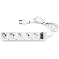 Protetor De Linha Intelbras Com 5 Tomadas Epe 205 - Branco - 1