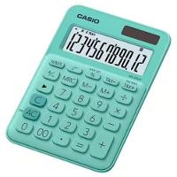 Calculadora De Mesa Casio Ms20uc 12 Dígitos Verde - 1