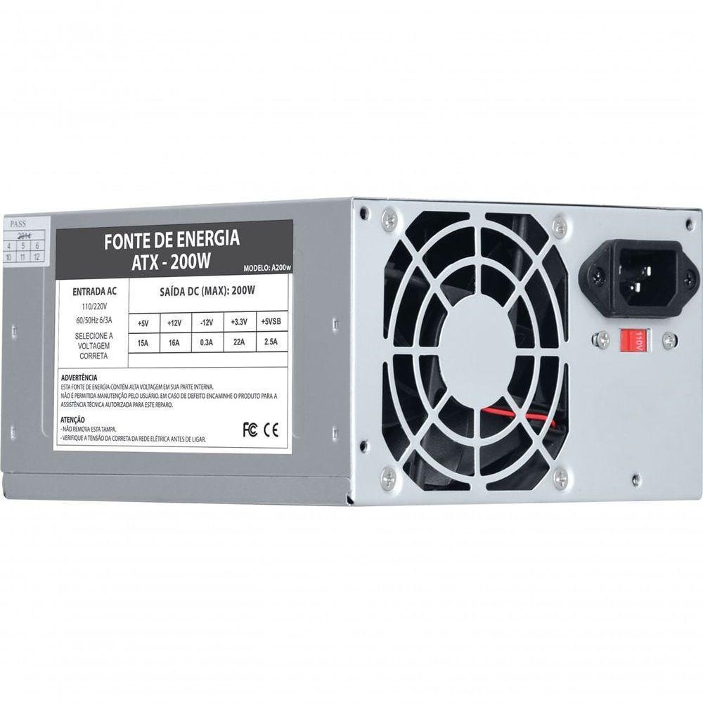 Fonte Atx 200w Vkoem Caixa Colmeia Com 10 Unidades - Pc - 10 - 2