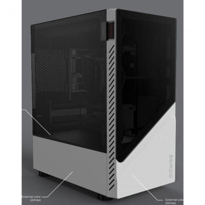 Gabinete Gamer Set White Ghost - Lateral Em Vidro - Pcyes - Gswgpbr