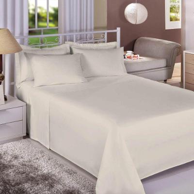 Jogo De Cama Queen 180 Fios Premium Linea 4 Peças Caqui