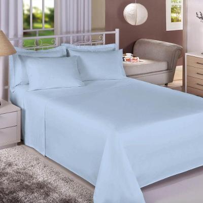 Jogo De Cama Casal 180 Fios Premium Linea 4 Peças Azul