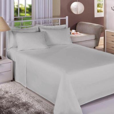 Jogo De Cama Queen 180 Fios Premium Linea 4 Peças Cinza