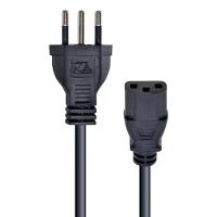 Cabo De Força Tripolar Para Fonte 3x0,50 Mm 250v - 3 Metros - Pc - 10 - 1