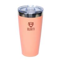 Copo Térmico Quati Com Tampa 473ml Coral - Ccct473 - 1