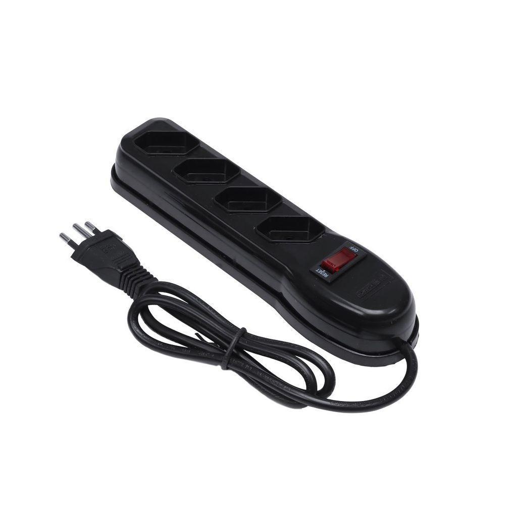 Filtro De Linha 4 Tomadas Pp 0,75mm Comprimento 80 Cm - 4