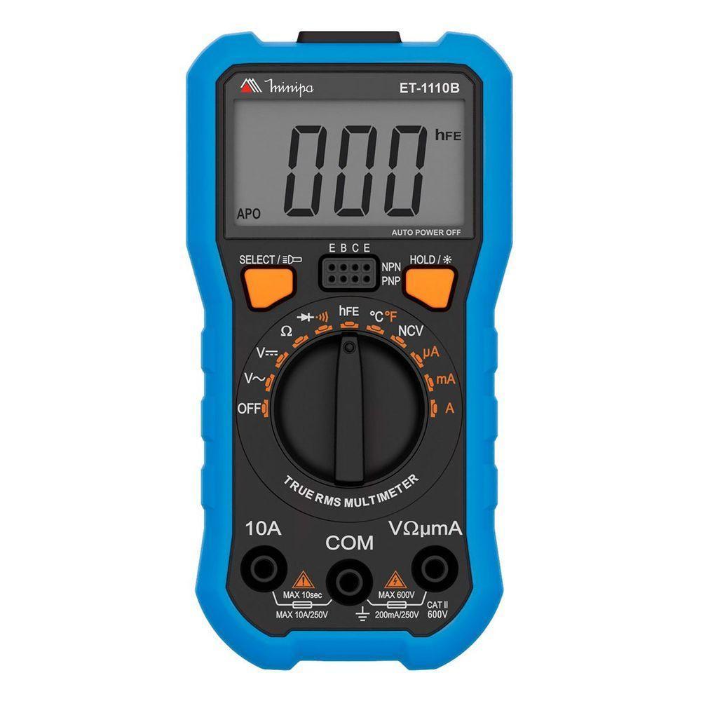 Multimetro Digital True Rms Et-1110b - 1