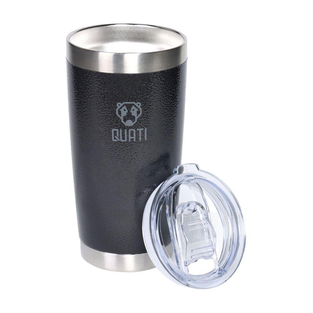 Copo Térmico Quati Com Tampa 591ml Preto - Cpct591 - 3