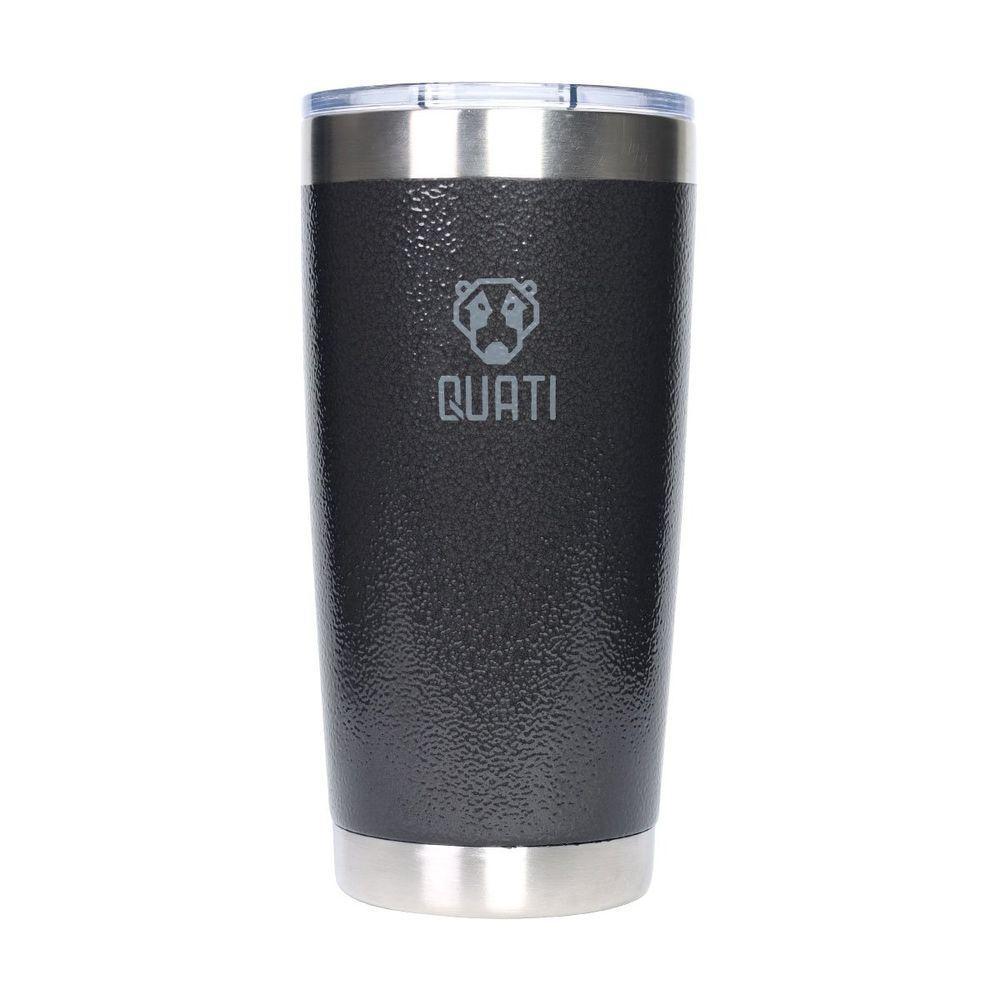 Copo Térmico Quati Com Tampa 591ml Preto - Cpct591 - 4