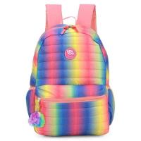 Mochila Costas Juvenil Escolar Notebook Arco Iris Up4you - 5