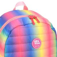 Mochila Costas Juvenil Escolar Notebook Arco Iris Up4you - 6